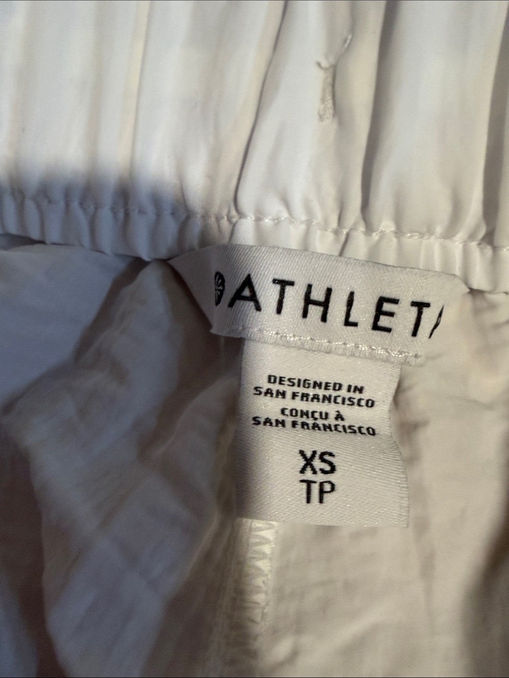 NWT Athleta Pursuit Joggers White Size XS - Picture 4 of 6